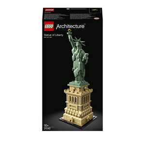 Giocattolo LEGO Architecture 21042 Statua della Libertà, Set di Costruzioni e Idea Regalo Collezionabile, Souvenir di New York LEGO