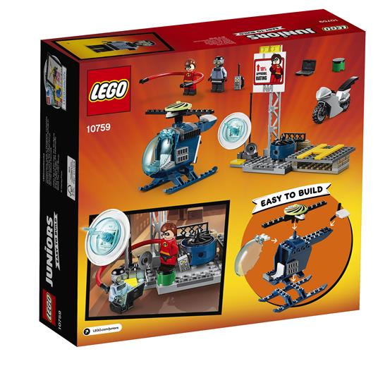 LEGO Juniors (10759). Gli Incredibili. Inseguimento sul tetto di Elastigirl - 9