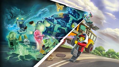 LEGO Hidden Side (70423). Autobus di intercettazione paranormale 3000 - 5