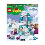 LEGO DUPLO 10899 Disney Princess Il Castello di Ghiaccio di Frozen, Set con Luci, Mini Bamboline di Elsa, Anna e Olaf