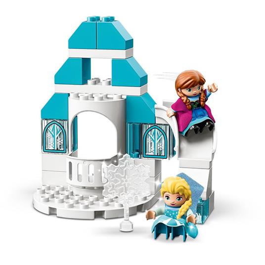 LEGO DUPLO 10899 Disney Princess Il Castello di Ghiaccio di Frozen, Set con Luci, Mini Bamboline di Elsa, Anna e Olaf - 5