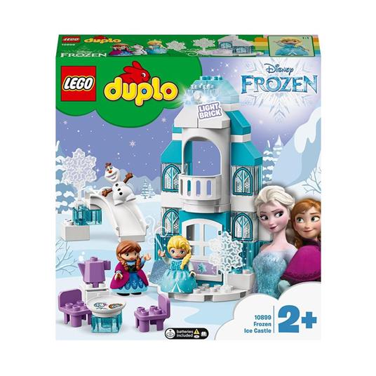 LEGO DUPLO 10899 Disney Princess Il Castello di Ghiaccio di Frozen, Set con Luci, Mini Bamboline di Elsa, Anna e Olaf - 3
