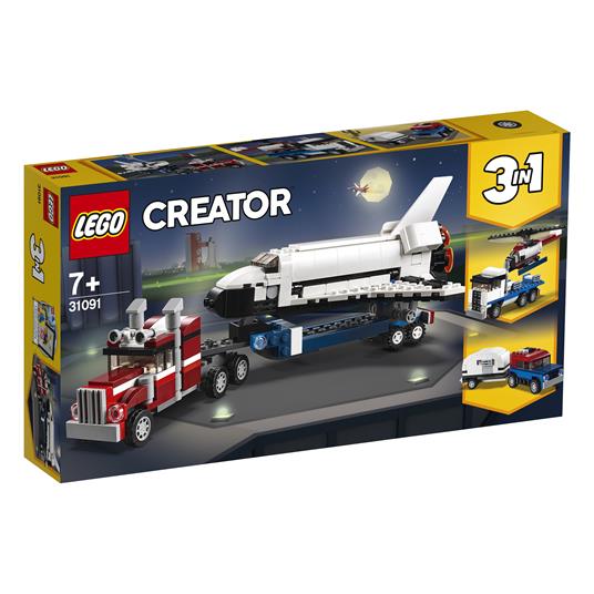 LEGO Creator (31091). Trasportatore di shuttle