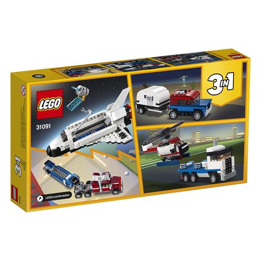 LEGO Creator (31091). Trasportatore di shuttle - 11