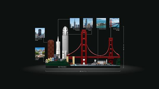 LEGO Architecture (21043). San Francisco - 5