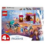 LEGO Disney 41166 Frozen 2 LAvventura sul Carro di Elsa, Giocattolo per Bambini dai 4 ai 7 Anni con Base Starter Brick
