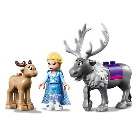 LEGO Disney 41166 Frozen 2 LAvventura sul Carro di Elsa, Giocattolo per Bambini dai 4 ai 7 Anni con Base Starter Brick - 4