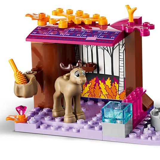 LEGO Disney 41166 Frozen 2 LAvventura sul Carro di Elsa, Giocattolo per Bambini dai 4 ai 7 Anni con Base Starter Brick - 5