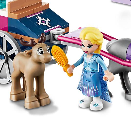 LEGO Disney 41166 Frozen 2 LAvventura sul Carro di Elsa, Giocattolo per Bambini dai 4 ai 7 Anni con Base Starter Brick - 6