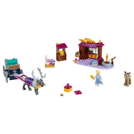 LEGO Disney 41166 Frozen 2 LAvventura sul Carro di Elsa, Giocattolo per Bambini dai 4 ai 7 Anni con Base Starter Brick - 8