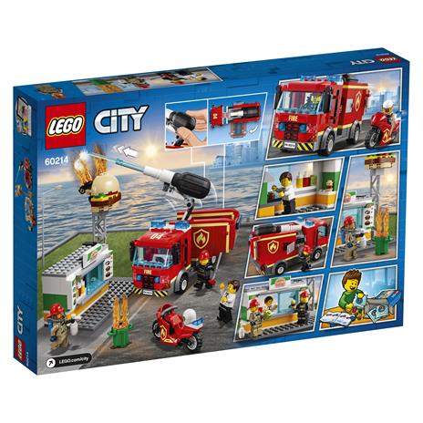 LEGO City Fire (60214). Fiamme al Burger Bar - 3