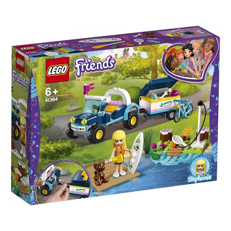 LEGO Friends (41364). Il buggy con rimorchio di Stephanie