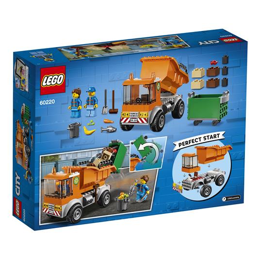 LEGO City Great Vehicles (60220). Camion della spazzatura - 11