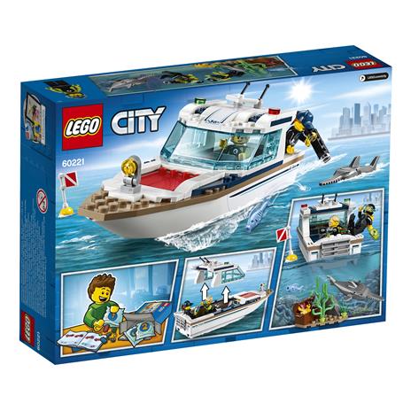 LEGO City Great Vehicles (60221). Yacht per immersioni - 10