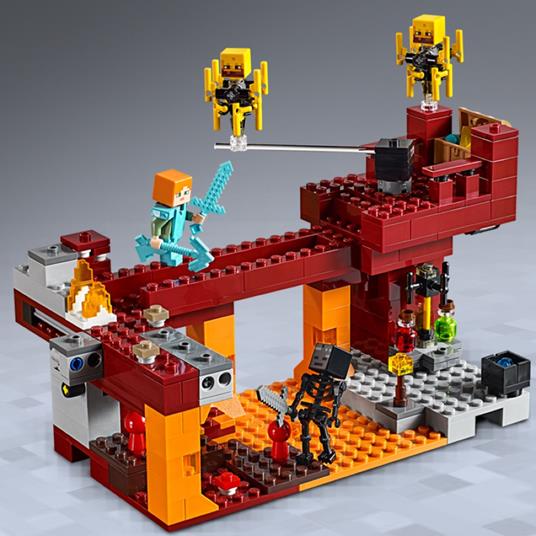 LEGO Minecraft (21154). Il Ponte del Blaze - 10