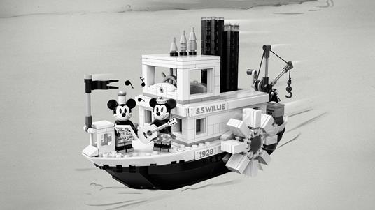 LEGO Ideas (21317). Steamboat Willie - 4