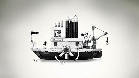 LEGO Ideas (21317). Steamboat Willie - 5
