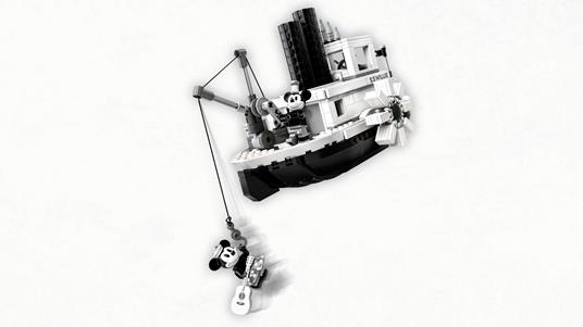 LEGO Ideas (21317). Steamboat Willie - 8