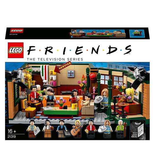 LEGO Ideas 21319 Central Perk, Set con l'Iconico Caffè e 7