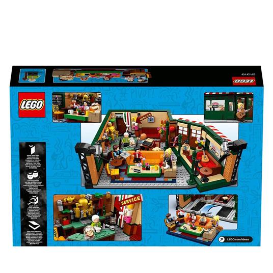 LEGO Ideas 21319 Central Perk, Set con l'Iconico Caffè e 7