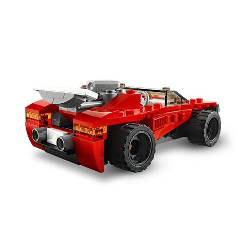 LEGO Creator 31100 3 in 1 Auto Sportiva - Hot Rod - Kit di Costruzione Aereo, Giocattoli per Bambini e Bambine - 7