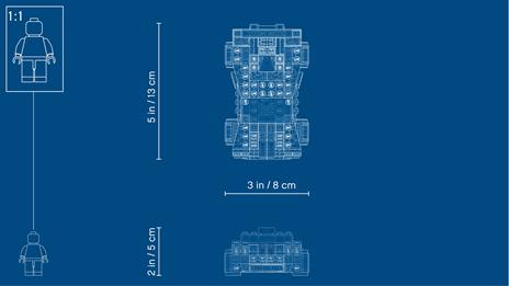 LEGO Creator 31100 3 in 1 Auto Sportiva - Hot Rod - Kit di Costruzione Aereo, Giocattoli per Bambini e Bambine - 14