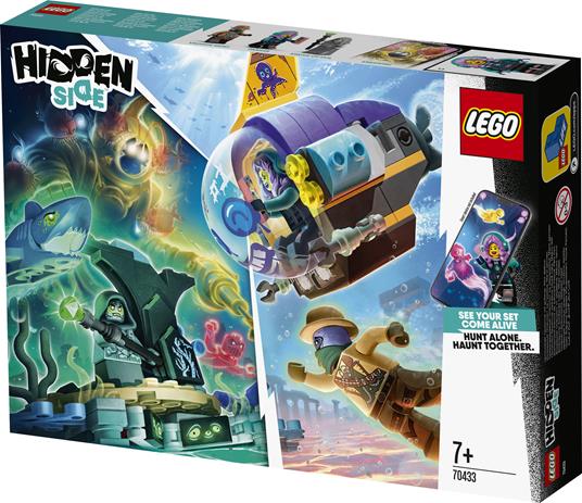 LEGO Hidden Side (70433). Sottomarino di J.B. - 12