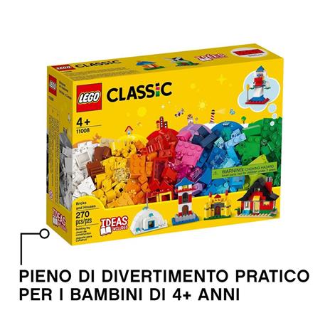 LEGO Classic 11008 Mattoncini e Case, Giochi Creativi per Bambino e Bambina dai 4 Anni in su, 6 Facili Modelli - 7