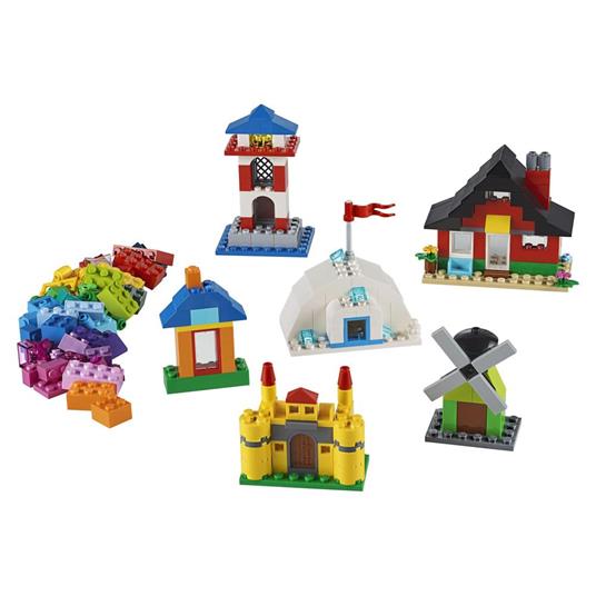 LEGO Classic 11008 Mattoncini e Case, Giochi Creativi per Bambino e Bambina dai 4 Anni in su, 6 Facili Modelli - 8