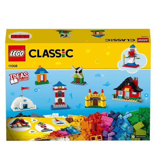 LEGO Classic 11008 Mattoncini e Case, Giochi Creativi per Bambino e Bambina dai 4 Anni in su, 6 Facili Modelli - 9