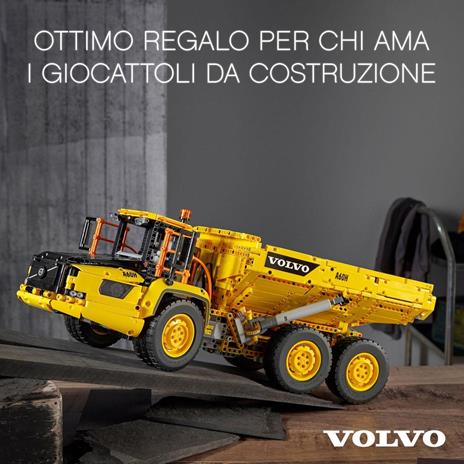 LEGO Technic 42114 6x6 Volvo - Camion Articolato, Veicolo Telecomandato da Costruire, Giocattolo per Bambini - 4