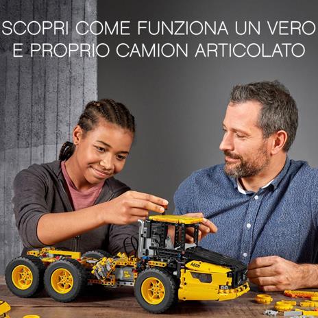 LEGO Technic 42114 6x6 Volvo - Camion Articolato, Veicolo Telecomandato da Costruire, Giocattolo per Bambini - 5