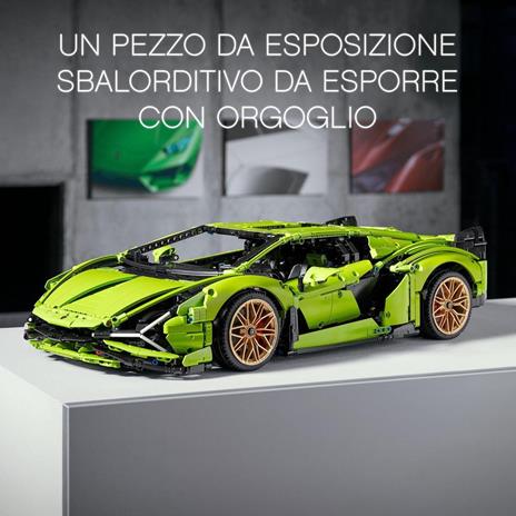 LEGO Technic 42115 Lamborghini Sián FKP 37, Set con Auto Sportiva, Modellino di Macchina da Costruire per Adulti, Idea Regalo - 5