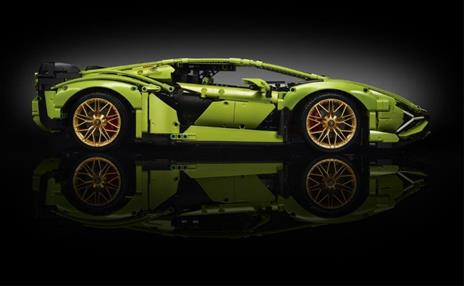 LEGO Technic 42115 Lamborghini Sián FKP 37, Set con Auto Sportiva, Modellino di Macchina da Costruire per Adulti, Idea Regalo - 10