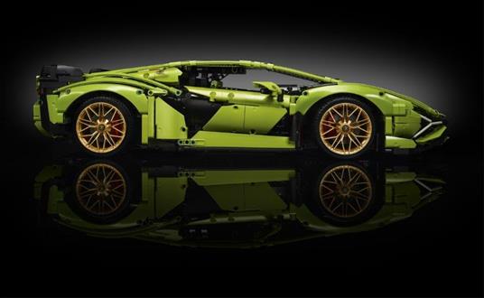 LEGO Technic 42115 Lamborghini Sián FKP 37, Set con Auto Sportiva, Modellino di Macchina da Costruire per Adulti, Idea Regalo - 10