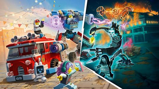 LEGO Hidden Side (70436). Camion dei pompieri Phantom 3000 - 4