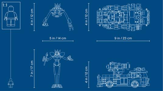 LEGO Hidden Side (70436). Camion dei pompieri Phantom 3000 - 11