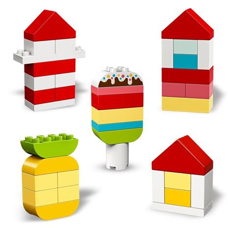 LEGO DUPLO 10909 Classic Scatola Cuore, Primi Mattoncini Colorati da Costruzione, Giochi Educativi e Creativi per Bambini - 6