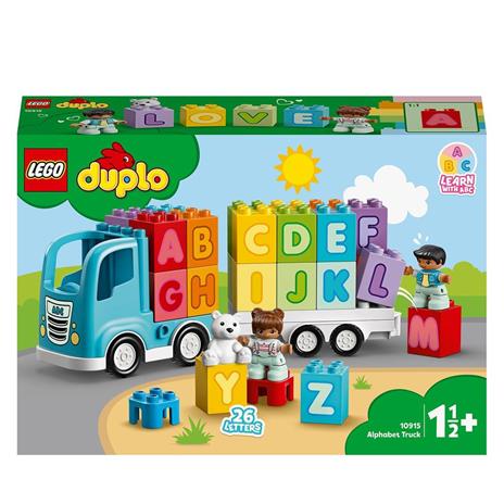 LEGO DUPLO My First (10915). Camion dell'alfabeto