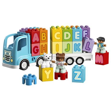 LEGO DUPLO 10915 Camion dell'Alfabeto, Mattoncini per lApprendimento delle Lettere, Giochi Educativi per Bambini 1,5+ Anni - 8