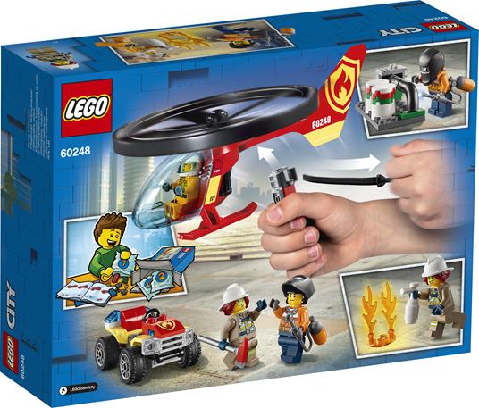 LEGO City Fire (60248). Elicottero dei pompieri - 10