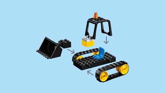 LEGO City Great Vehicles (60252). Bulldozer da cantiere - 7