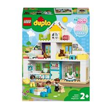 Giocattolo LEGO DUPLO Town 10929 Casa da Gioco Modulare, Set 3 in 1 con Costruzione Torre per Bambini e Bambine dai 2 Anni in su LEGO