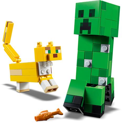 LEGO Minecraft (21156). Maxi-figure Creeper e Gattopardo - 3