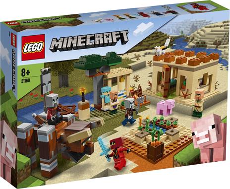 LEGO Minecraft (21160). L'incursione della Bestia