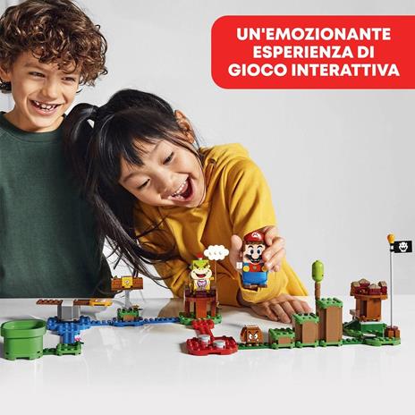 LEGO Super Mario 71360 Avventure di Mario - Starter Pack, Giochi per Bambini dai 6 Anni, Giocattolo Personaggi Interattivi - 3