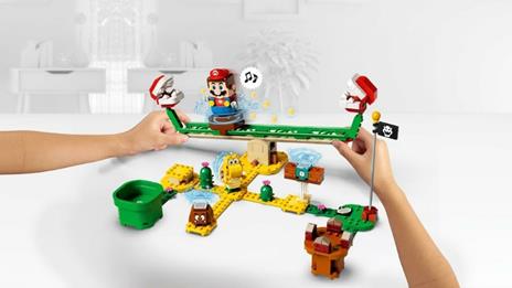 LEGO Super Mario (71365). Scivolo della Pianta Piranha. Pack di Espansione - 6
