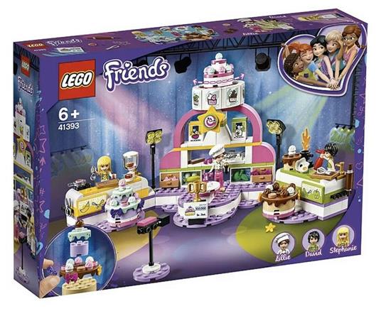 LEGO Friends 41393 Concorso di Cucina, Set con Torte e 3 Mini Bamboline, Giochi Creativi per Bambina e Bambino dai 6 Anni - 4