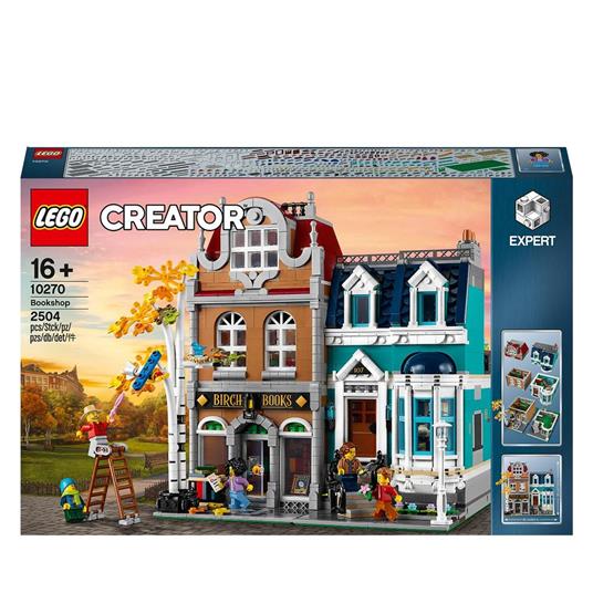 LEGO Creator 10270 Libreria Set Modulare da Collezione per Adulti