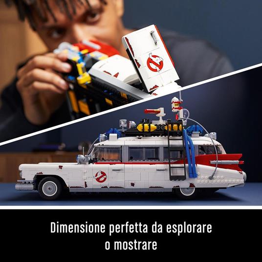 LEGO Icons 10274 ECTO-1 Ghostbusters, Macchina Grande da Collezione, Modellino da Costruire, Set da Esposizione per Adulti - 6